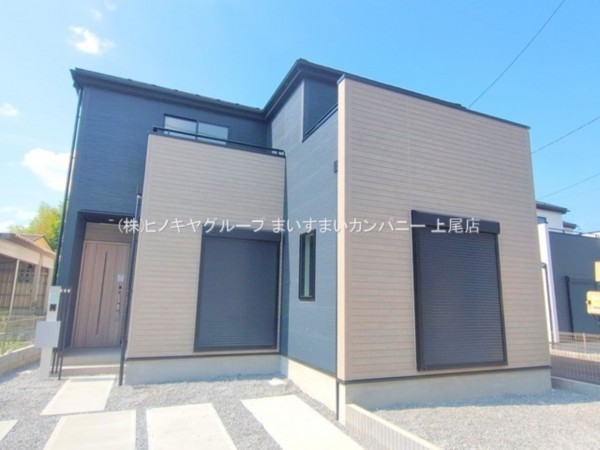 上尾市大字平塚、新築一戸建ての画像です