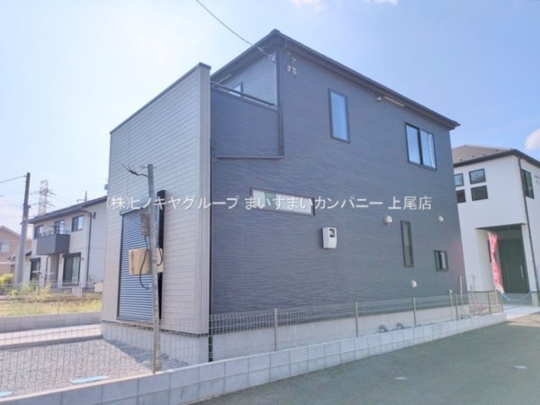 上尾市大字平塚、新築一戸建ての画像です