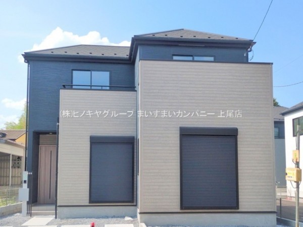 上尾市大字平塚、新築一戸建ての画像です