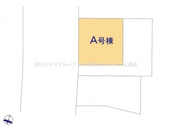 上尾市小泉、新築一戸建ての画像です