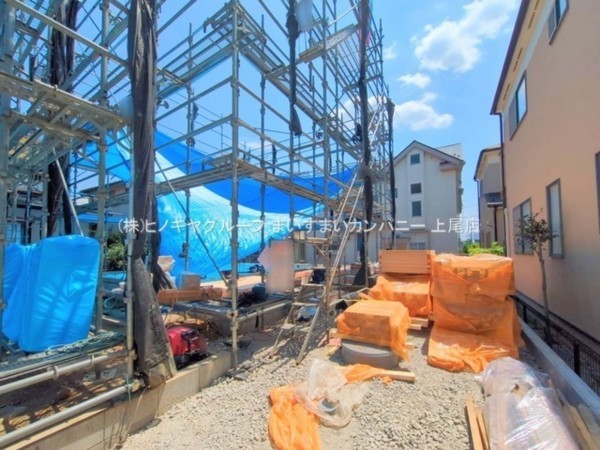 上尾市大字地頭方、新築一戸建ての画像です