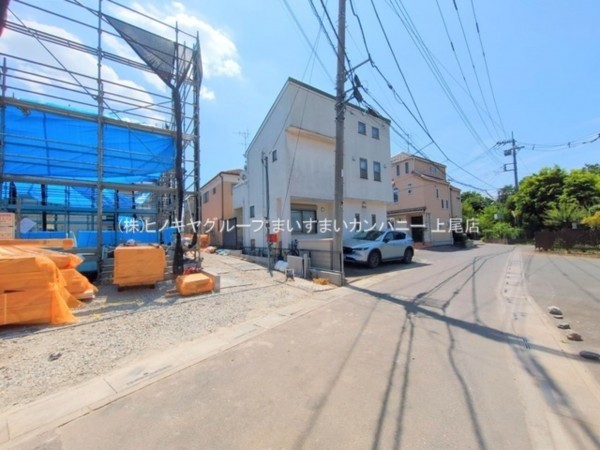 上尾市大字地頭方、新築一戸建ての画像です