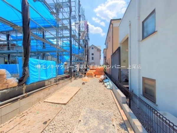 上尾市大字地頭方、新築一戸建ての画像です