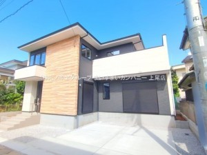 桶川市北、新築一戸建ての画像です