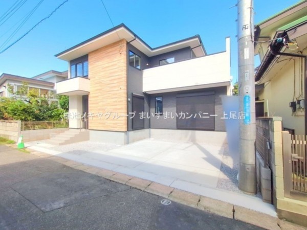 桶川市北、新築一戸建ての画像です