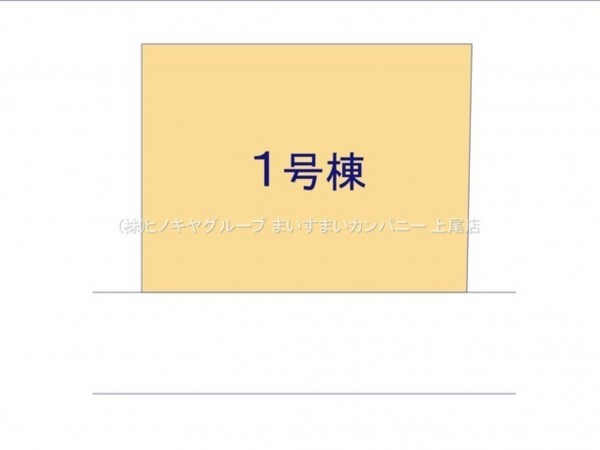 桶川市北、新築一戸建ての画像です