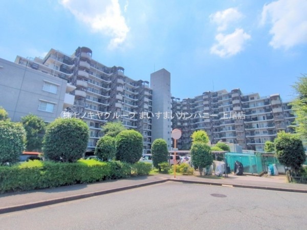 上尾市柏座、マンションの画像です