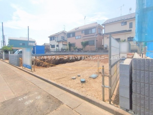 上尾市大字瓦葺、新築一戸建ての画像です