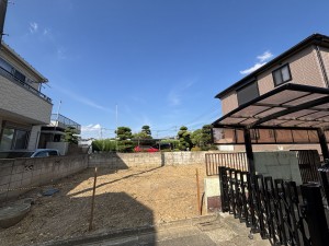 上尾市西宮下、土地の画像です
