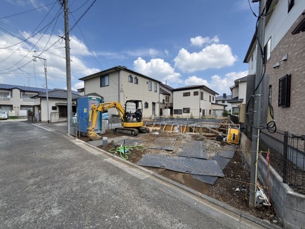 桶川市神明、新築一戸建ての画像です