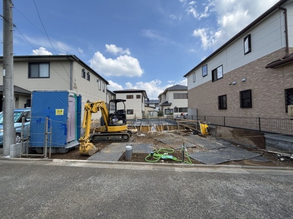 桶川市神明、新築一戸建ての画像です
