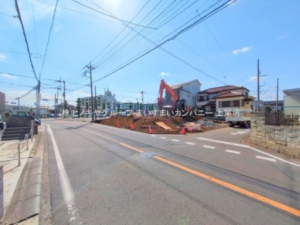 上尾市春日、土地の画像です