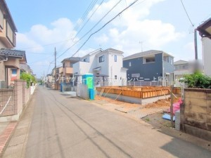 桶川市大字上日出谷、新築一戸建ての画像です
