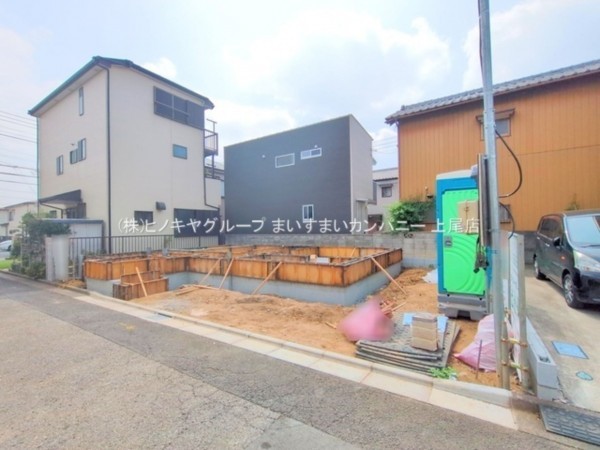 桶川市末広、新築一戸建ての画像です
