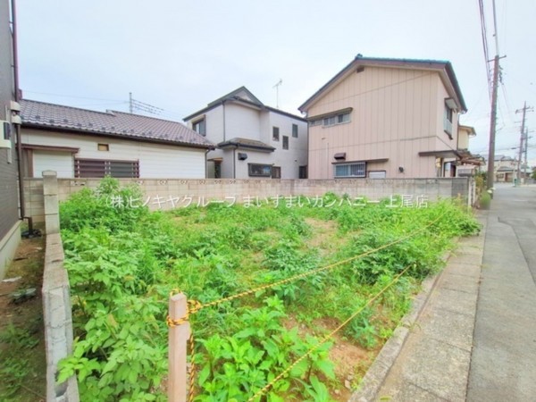 上尾市大字上、土地の画像です