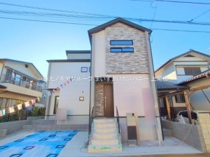 桶川市大字坂田、新築一戸建ての画像です