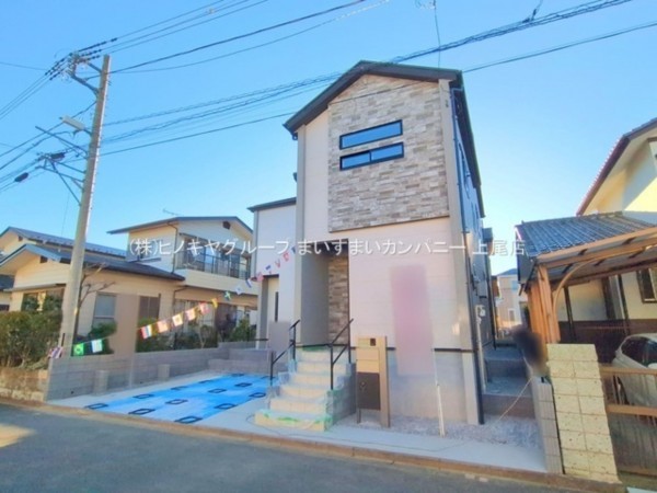 桶川市大字坂田、新築一戸建ての画像です