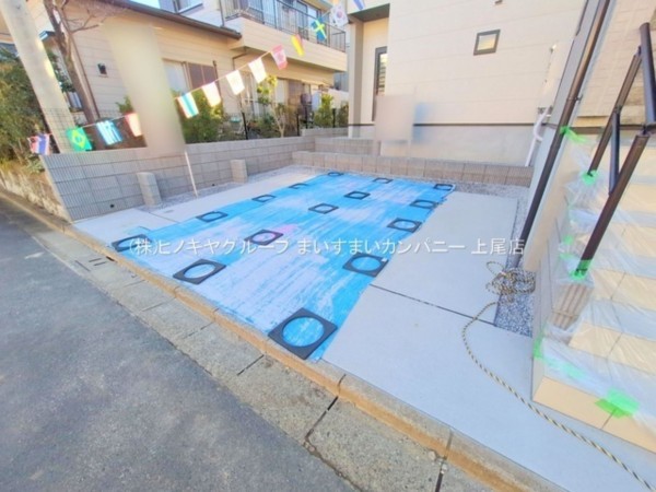 桶川市大字坂田、新築一戸建ての画像です