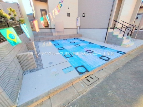 桶川市大字坂田、新築一戸建ての画像です