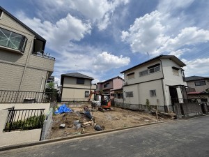 上尾市大字戸崎、新築一戸建ての画像です