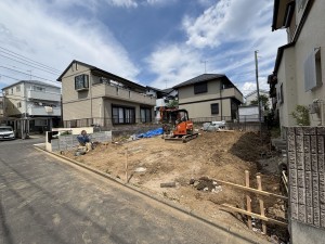 上尾市大字戸崎、新築一戸建ての画像です
