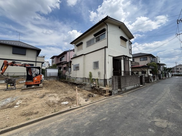上尾市大字戸崎、新築一戸建ての画像です