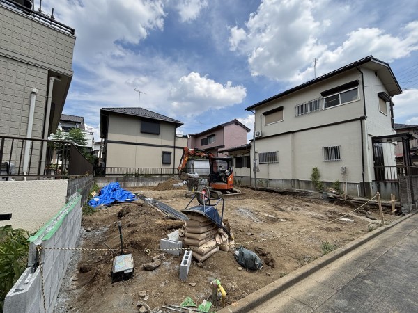 上尾市大字戸崎、新築一戸建ての画像です