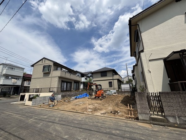 上尾市大字戸崎、新築一戸建ての画像です