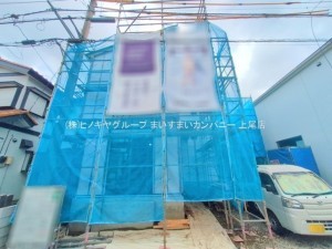 上尾市大字平塚、新築一戸建ての画像です
