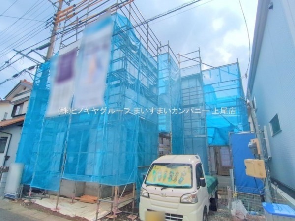 上尾市大字平塚、新築一戸建ての画像です