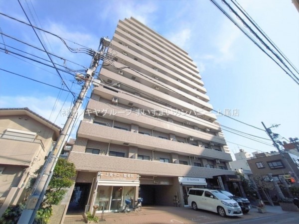 上尾市柏座、マンションの画像です