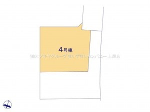 上尾市大字大谷本郷、新築一戸建ての画像です