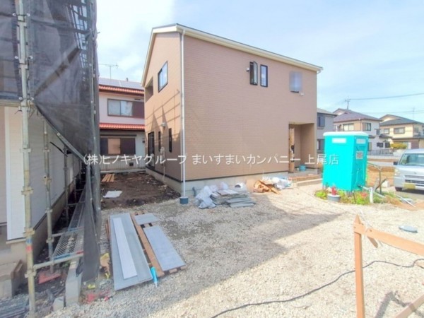 上尾市大字大谷本郷、新築一戸建ての画像です