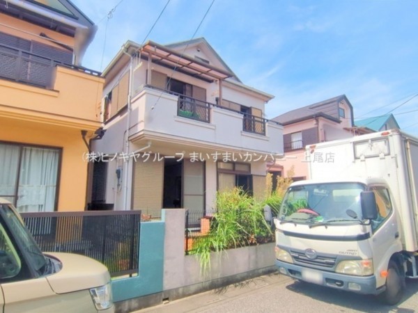 上尾市浅間台、土地の画像です