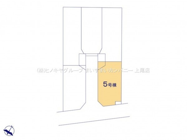 上尾市二ツ宮、新築一戸建ての画像です
