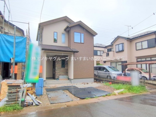 上尾市中妻、新築一戸建ての画像です
