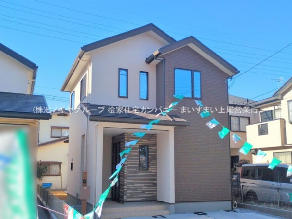 上尾市中妻、新築一戸建ての画像です