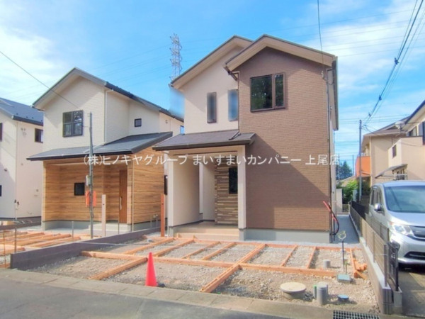 上尾市中妻、新築一戸建ての画像です