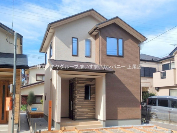 上尾市中妻、新築一戸建ての画像です