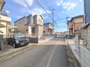 桶川市大字坂田、新築一戸建ての画像です