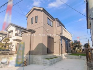 桶川市大字坂田、新築一戸建ての画像です