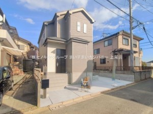 桶川市大字坂田、新築一戸建ての画像です