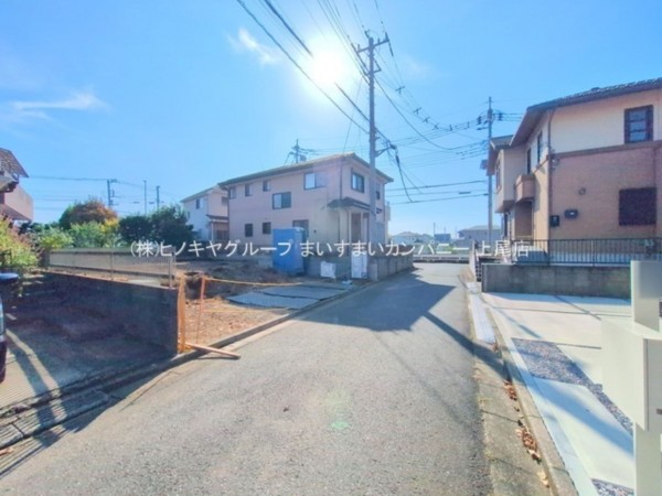 桶川市大字坂田、新築一戸建ての画像です