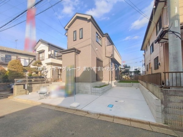 桶川市大字坂田、新築一戸建ての画像です