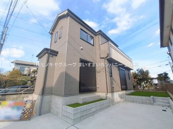 桶川市大字坂田、新築一戸建ての画像です