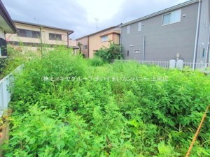 上尾市中分、土地の画像です