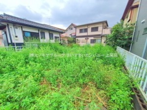 上尾市中分、土地の画像です