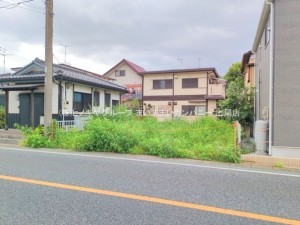 上尾市中分、土地の画像です