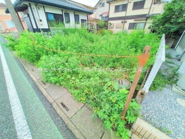 上尾市中分、土地の画像です