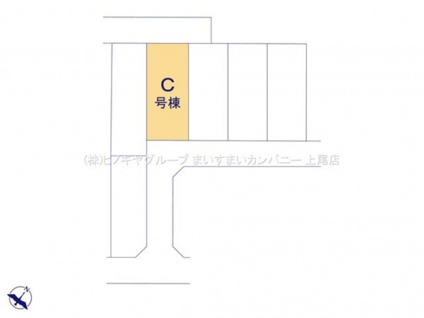 上尾市大字上、新築一戸建ての画像です